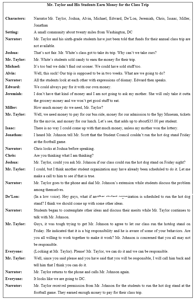 Using Reader’s Theatre to Improve Reading Fluency in AfricanAmerican